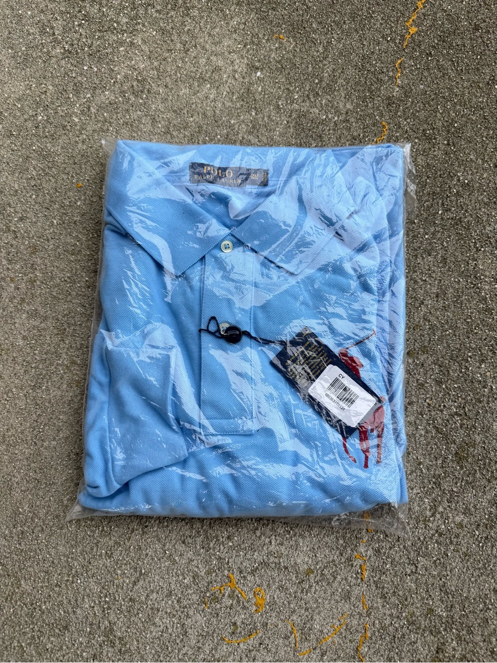 NWT Polo Ralph Lauren
Classic Fit Big Pony Polo Shirt Blue